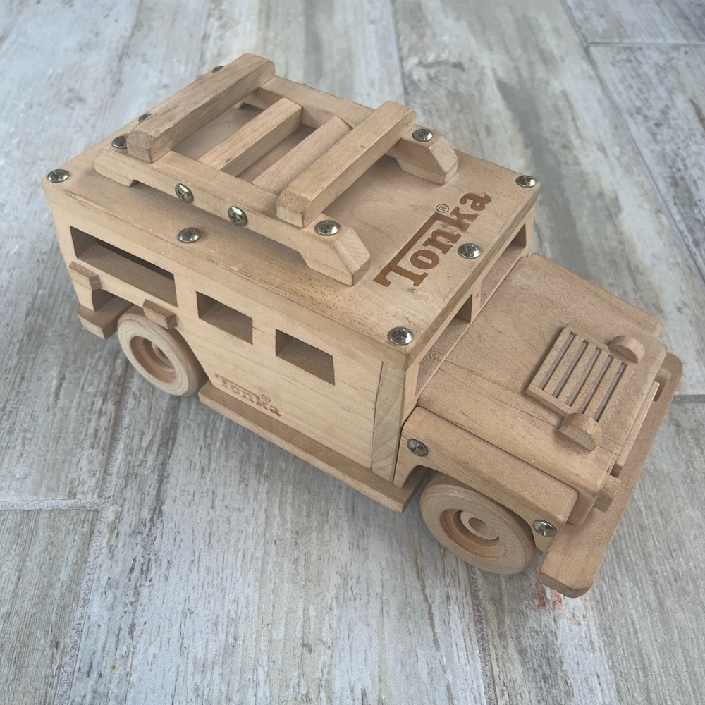 Tonka Wooden Toy Truck Hummer